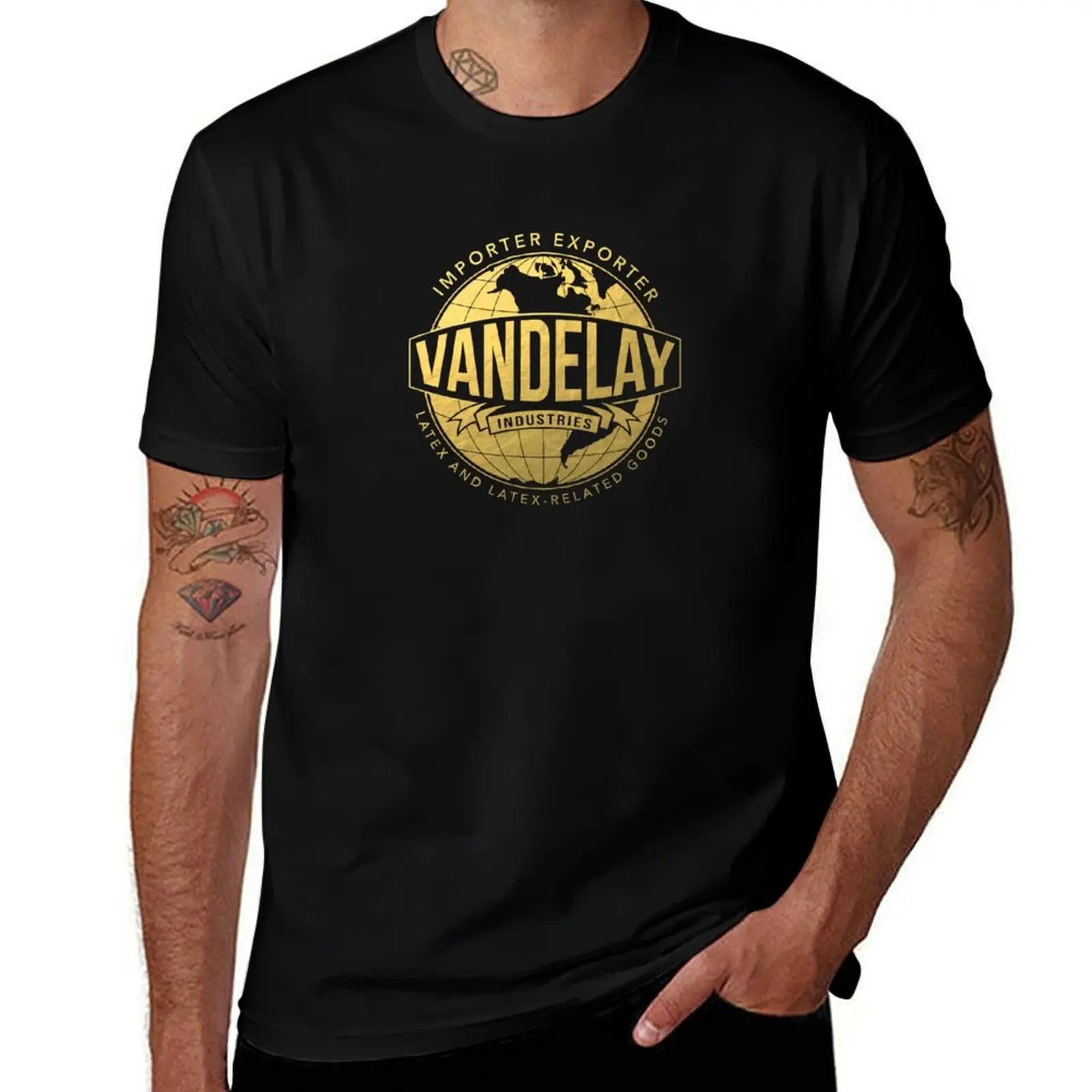 Фото Футболка Vandelay, повседневная, с коротким рукавом, для отдыха. №1