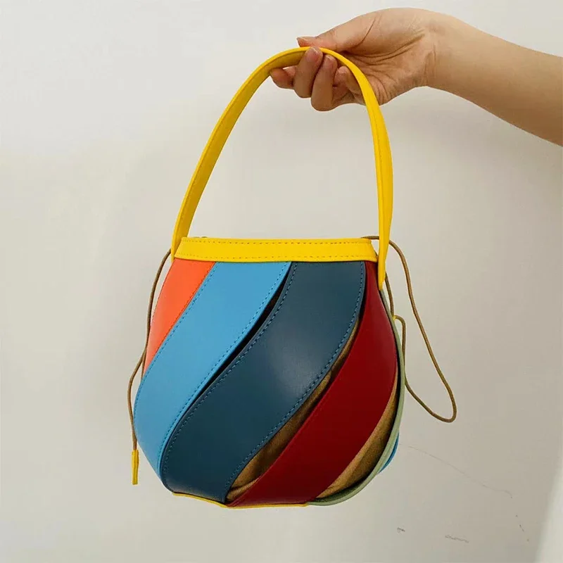 Роскошная брендовая дизайнерская женская модная Ретро сумка-мешок с