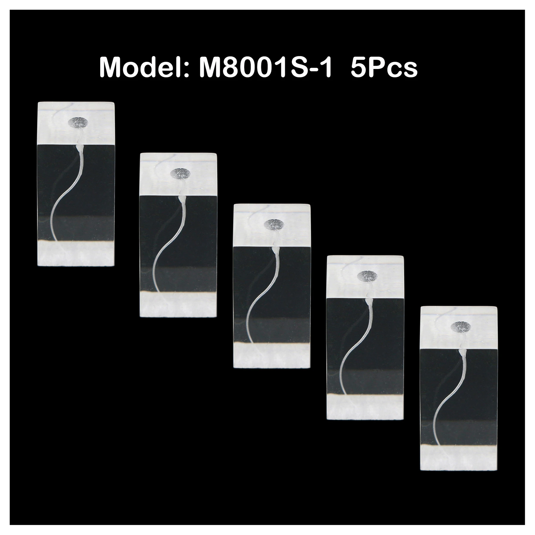 

5Pcs Dental Endodontic Endo Training Block Teeth Model Endodontic 1pc Root Canal Model M8001S-1 For Rotary Files Practice Study