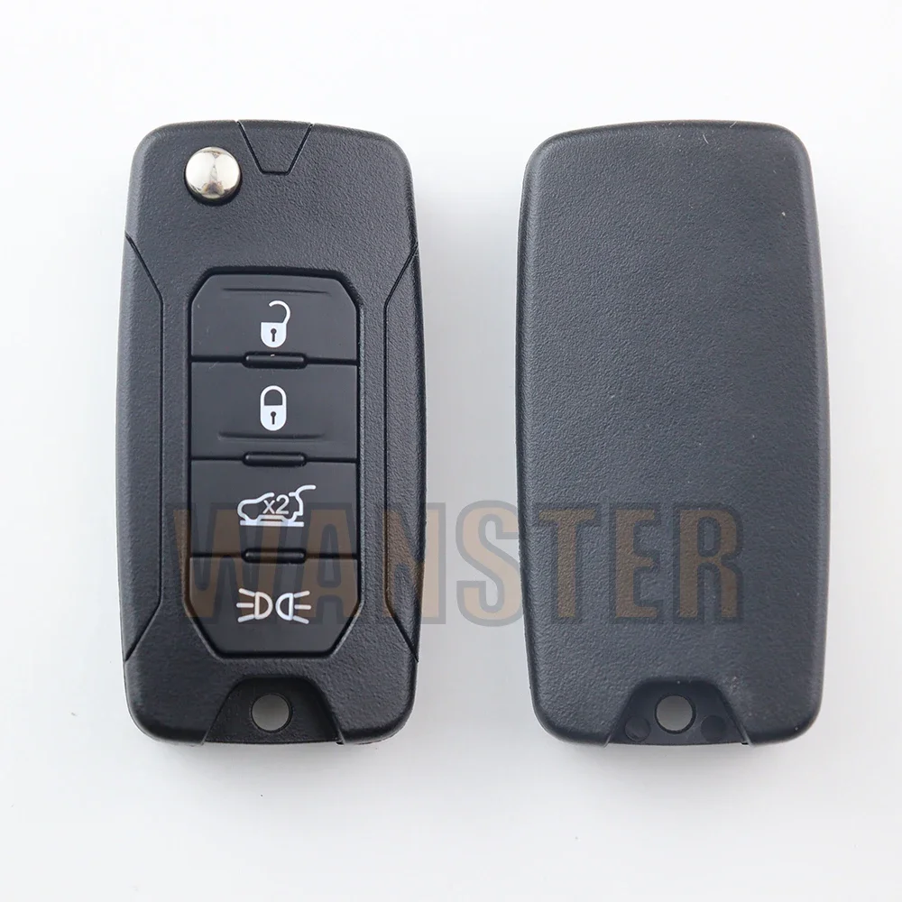 Фото Автомобильный брелок для ключей, корпус для Jeep Renegade Compass 2016 2019 2020 2021 для Fiat 500X 2015 2017 2018 №2