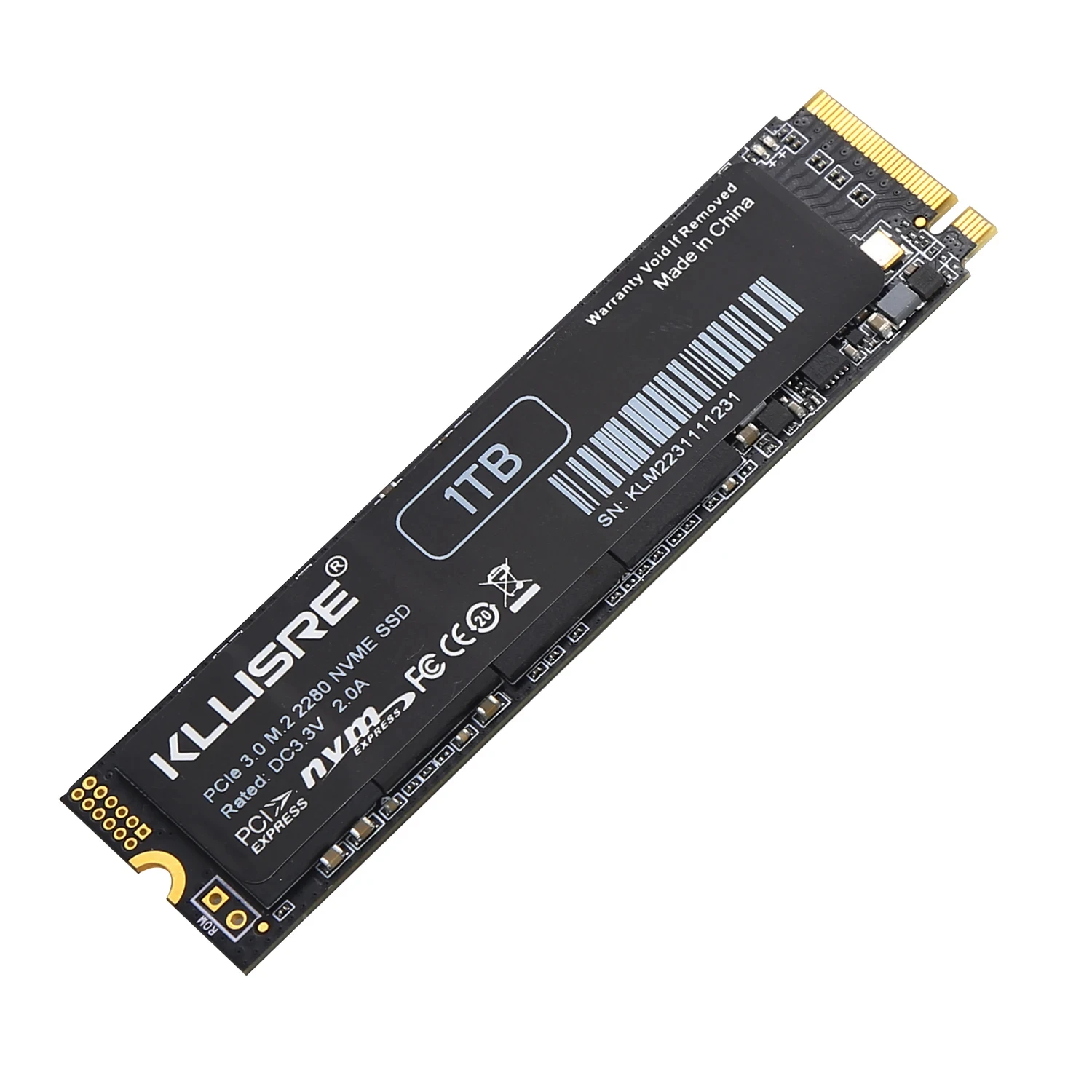 Внутренний твердотельный диск Kllisre SSD M2 128 ГБ 256 NVME M.2 2280 PCIe