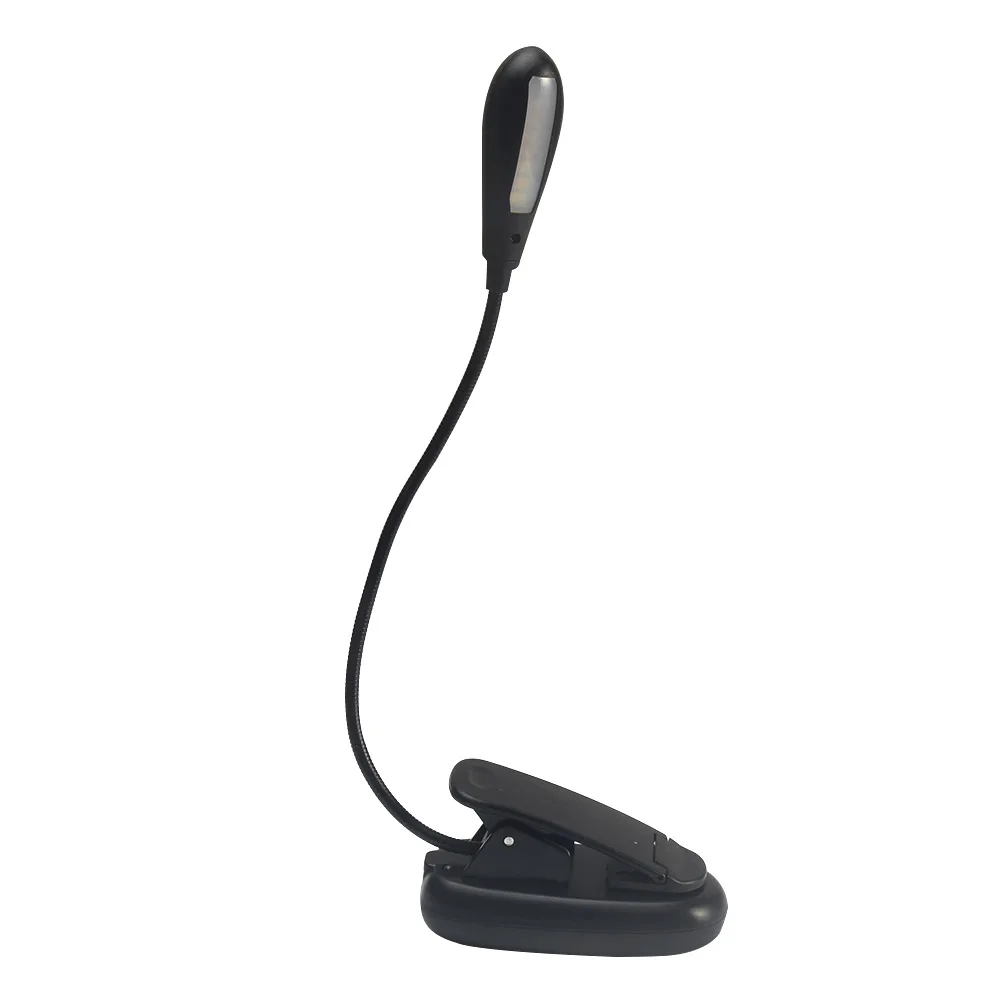 

Светодиодная лампа для чтения с зажимом, двойной светильник для чтения, прикроватный светильник для ухода за глазами, яркая лампа с зажимом ...