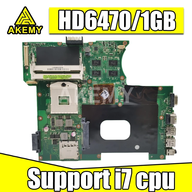 

Akemy K42JR REV 4.1 Motherboard For Asus K42JZ K42JE k42JK X42J A42J A40J K42JY Laptop Mainboard HD6470/1GB Support i7 cpu