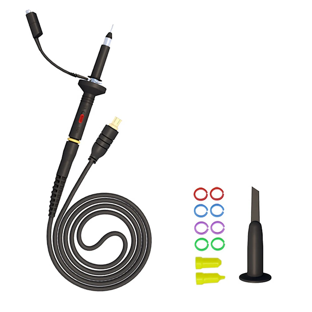 

1 Set MCX-B Alligator Clip Marking Ring Protective Cap Oscilloscope Probe Hook 60MHz 1X 10X Analysis Instruments Accessories
