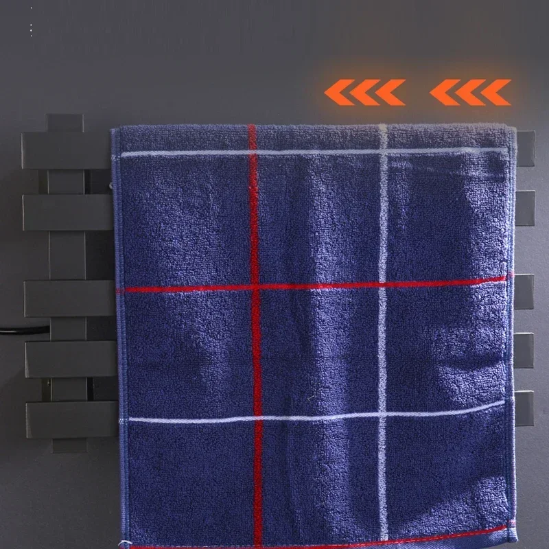 Настенный держатель для полотенец черный/белый/серый цвет