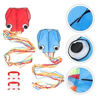 kite kids beach animal string flyer gift birthday kites decorative outdoor park summer fabric giant tail long wind squid game