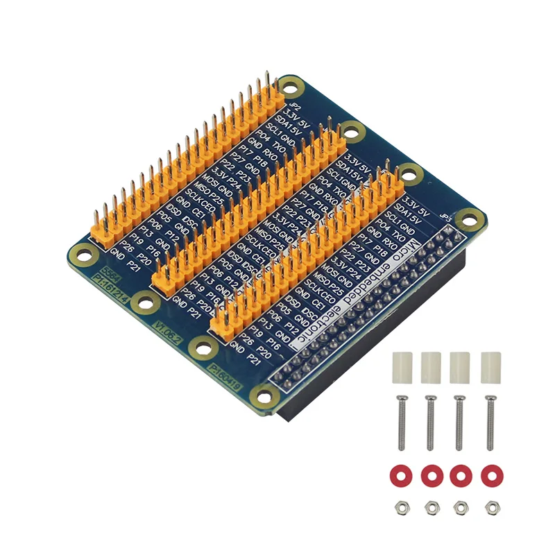 3 x 40 Pin GPIO Extension Board Raspberry Pi 1 To DIY Adapter Module for Orange 4B 3B+ 3B