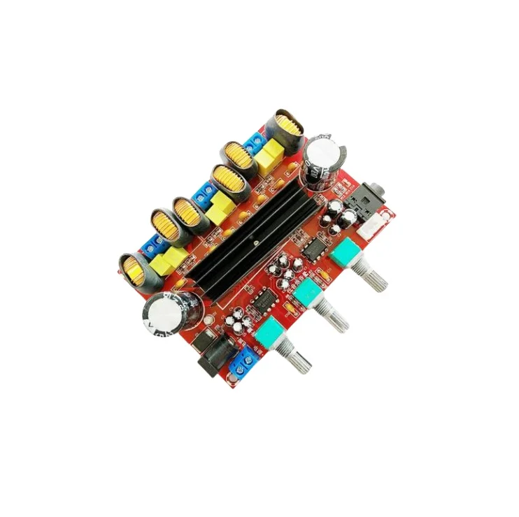 Фото TPA3116D2 Плата цифрового усилителя сабвуфера DC12V-24V 2x50W + 100W XH-M139 2,1-канальный цифровой усилитель мощности для аудио своими руками №1
