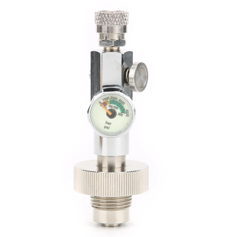 

High Pressure Gas Filling Connection Valve Diving Cylinder Inflation Use Large Bottle to Small Bottle