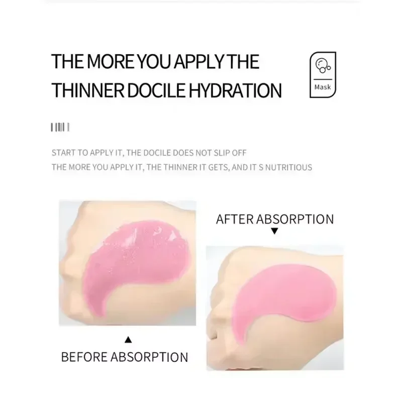 Фото Коллагеновая маска для глаз против морщин, патчи для глаз, выцветание, тонкая линия, удаление темных кругов, мешок, против отечности, увлажнение, осветление, уход за кожей №2