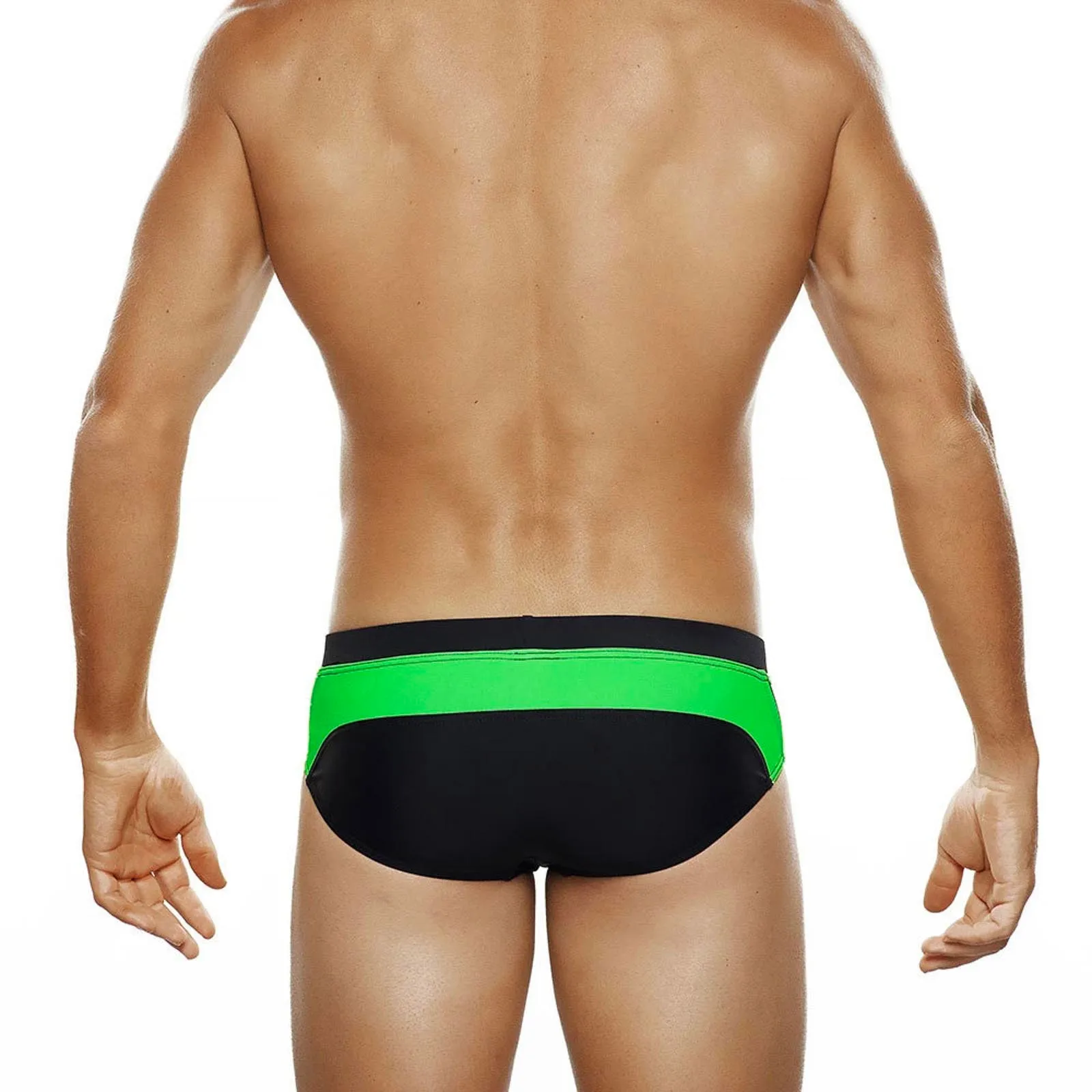 

Lined Board Shorts Men Men's Sexy Fashion Swimwear Underpant Bodybuild Gradient Trunks Beach Swimming Short Swimming Trunk