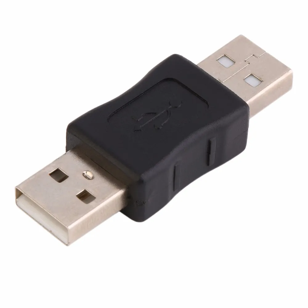 

USB A Male to Male Connector Adapter USB 2.0 A Joiner Coupler Extension Extender Data Cable Cord M/M Converter For PC Laptop