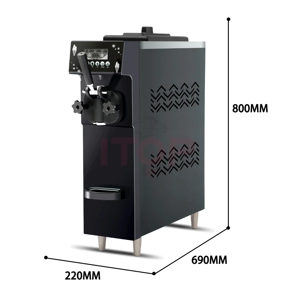 Оптовая Популярная цена ЖК-дисплей 4 5 л емкость бункера Радужная система