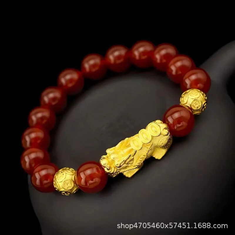 

Pixiu Scenic Area Live Broadcast of Women Bracelet Couple Gift