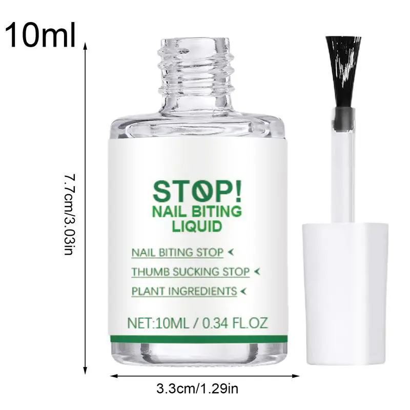 Укрепитель для укуса ногтей укрепляющий лак пробка ухода за ногтями безопасный