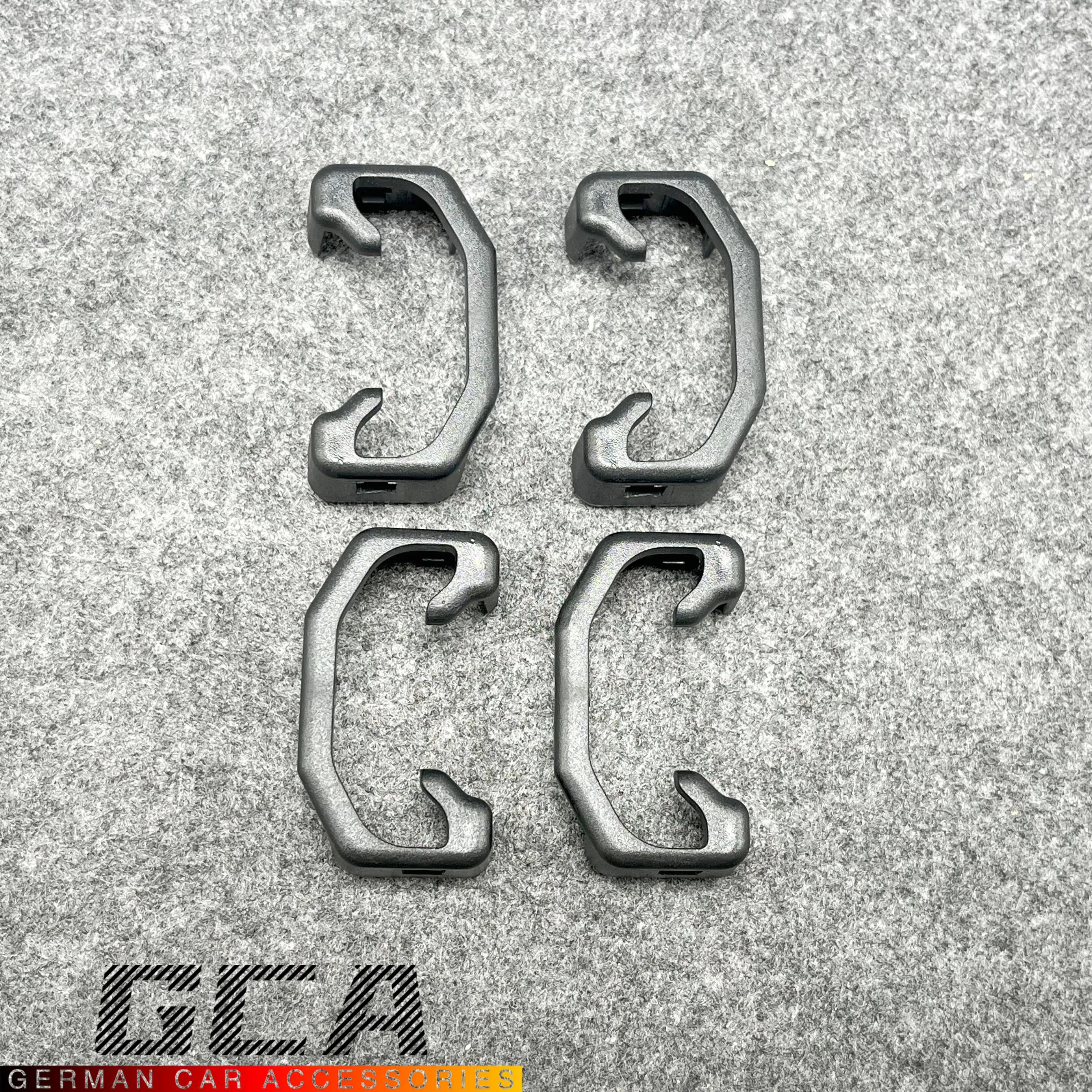 Передняя атласная черная направляющая для сиденья крышка зажим VW Tiguan Polo Audi Q3 Q5 Skoda