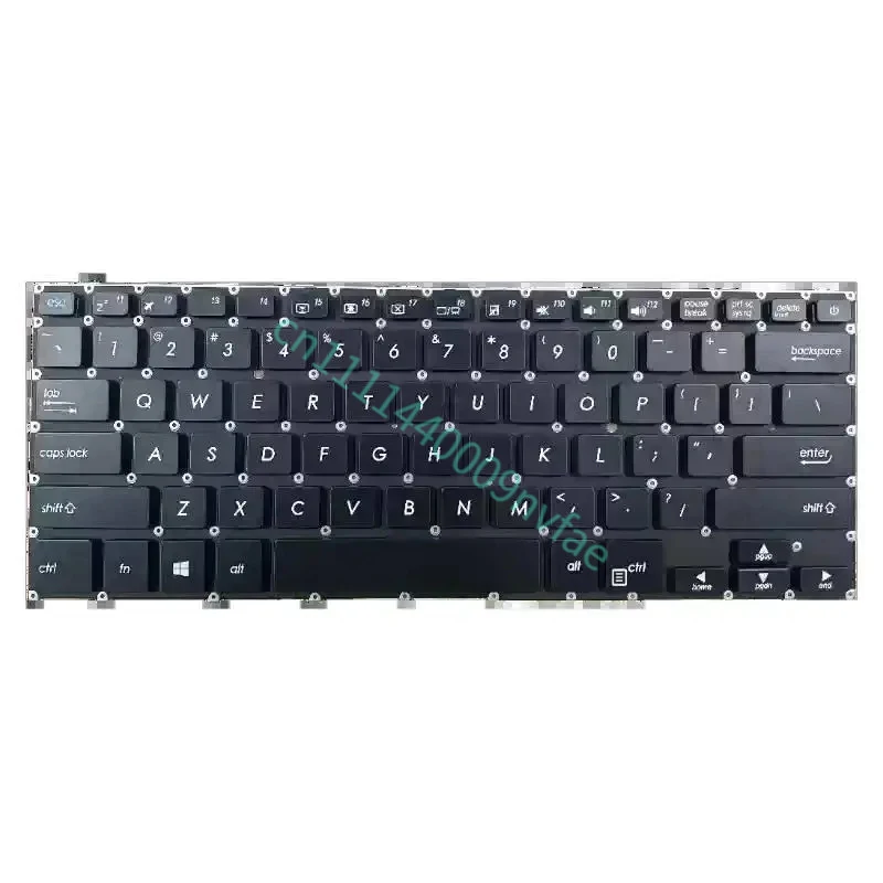 Фото Клавиатура для ASUS Vivobook X407 X407M X407MA X407U X407UBR X407UA A407, черная, 0.3 (США) №2