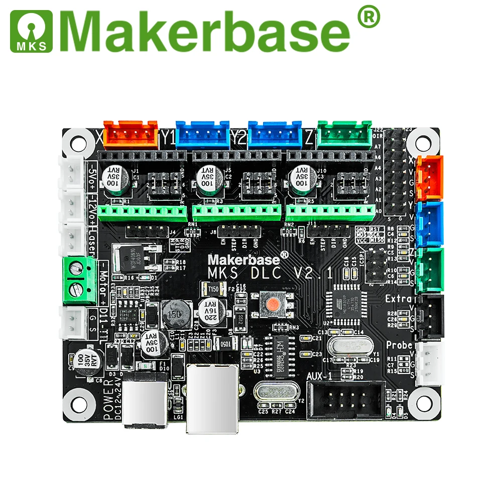 

Makerbase MKS DLC Main Control Board Support Writing Machine, CNC Engraving, Laser Engraving Grbl