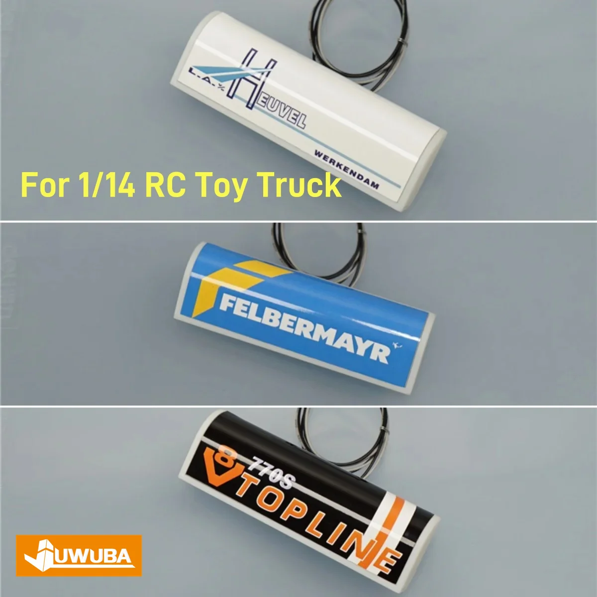 Светодиодная реклама светящийся козырек для 1/14 Tamiya Rc Truck 770s 6x4 56368 автомобильные