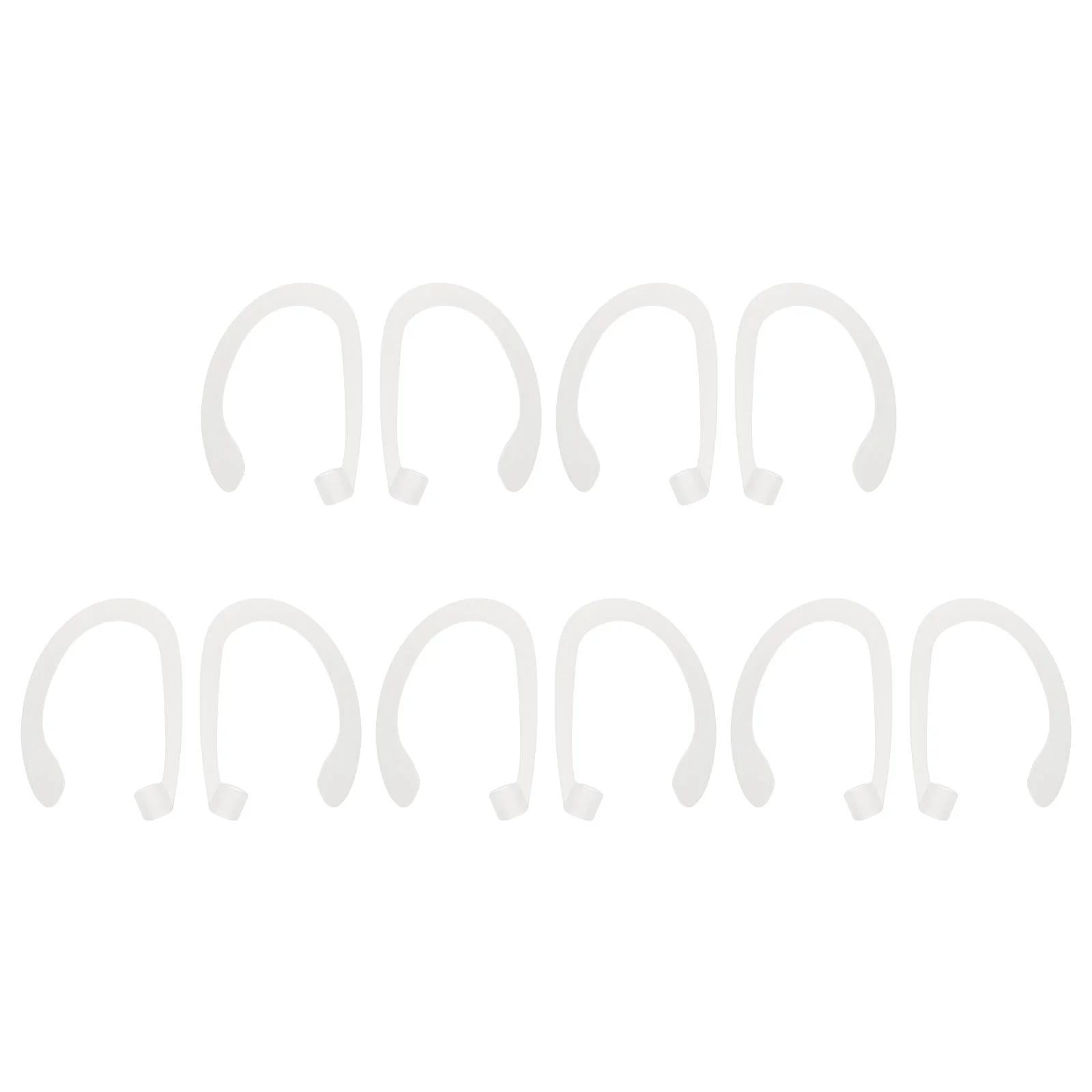 

5 Pairs Hooks Fine Simple Useful Good Wireless Earphone Holder Anti-lost Earhooks