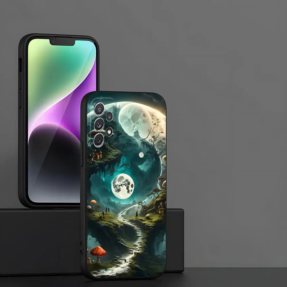 Чехол для телефона MINISO-Tree Of Life Инь Ян Samsung Galaxy A55 A54 A53 A52 A34 S24 S25 FE Ultra S23 Cover