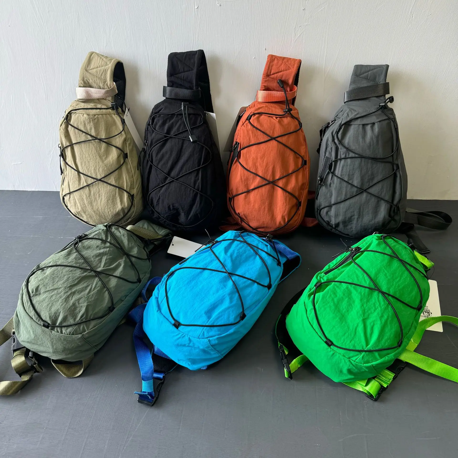 2024 европейская мужская поясная сумка CP на одно плечо через одна линза