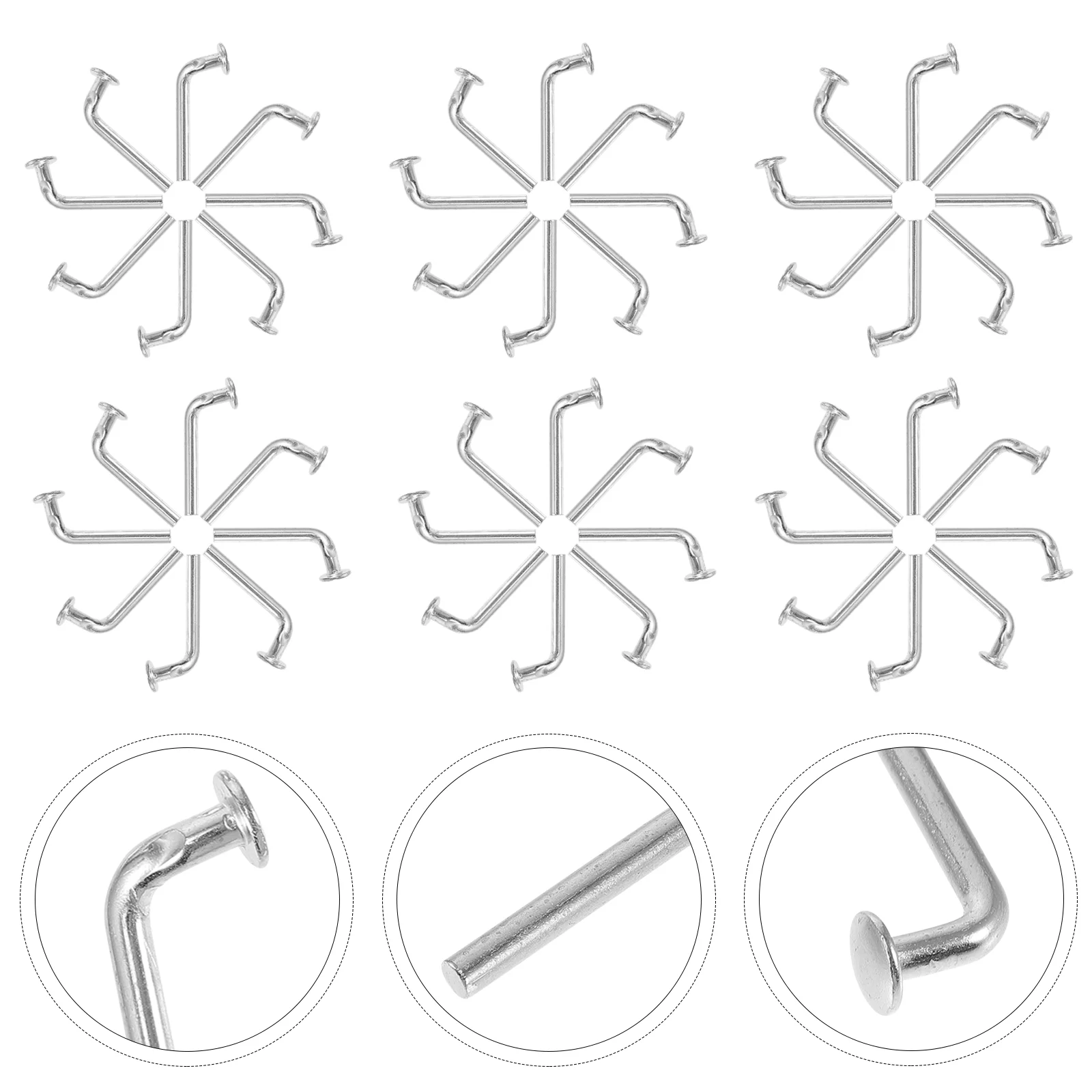 

100 Pcs Heavy Duty Shelves J Clip Pallet Racking Drop Pin Pallet Rack Safety Pin Safety Clip Drop Pin