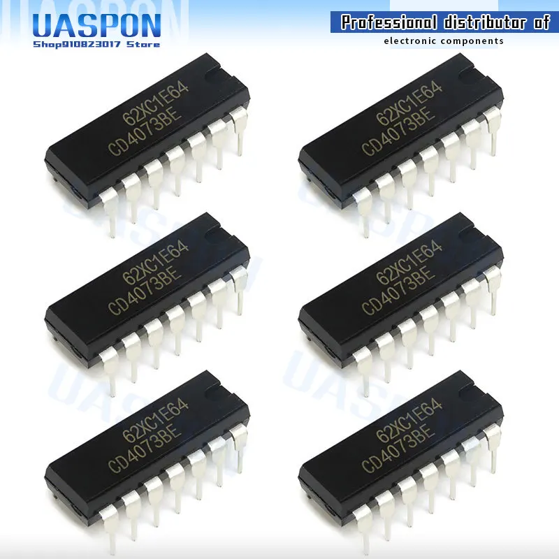 10 шт. CD4073BE DIP CD4073 DIP-14 4073BE DIP14