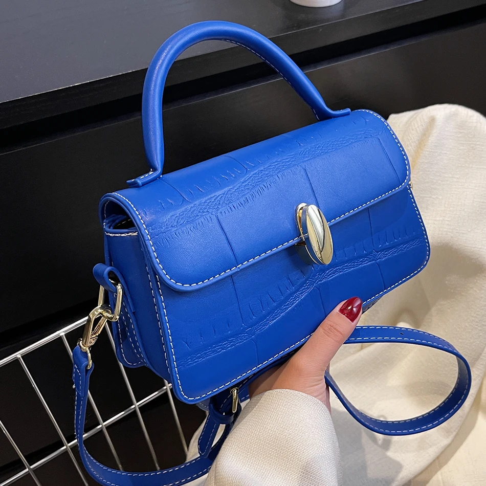 

Luxury Women's Small Totes Bag High Quality PU Leather Shoulder Bags for Women 2022 Designer Branded Spring Female Crossbody Bag