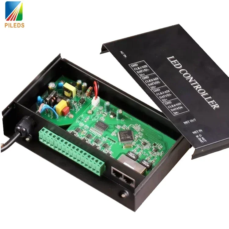 2026 H802RA 4-портовый контроллер вывода RGB RGBW Pixel Ethernet DMX Поддержка DMX512 UCS512 UCS1903 WS2811 SK6812 APA102 (art.: 3920d3023629b) - 3920d3023629b