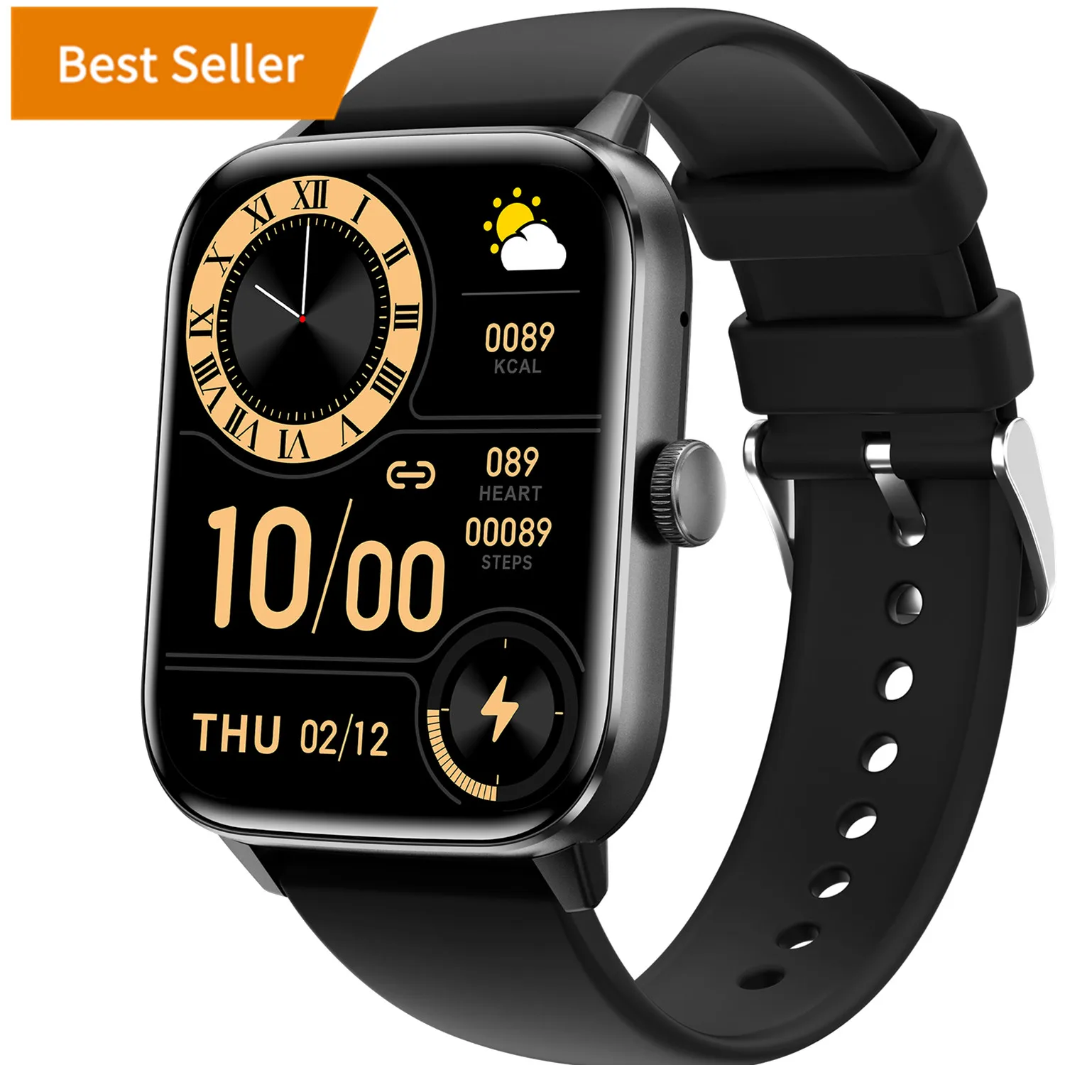 

QS11 Smart Watch Men 1.91-inch Heart Rate Blood Pressure Monitoring Body Temperature Sports Waterproof Smartwatch Women 2023 New