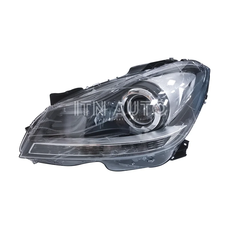 

Original HID xenon headlight Headlamp half assembly For mercedes benz C Class W204 2011-2014 2048203639 2048203539 head light