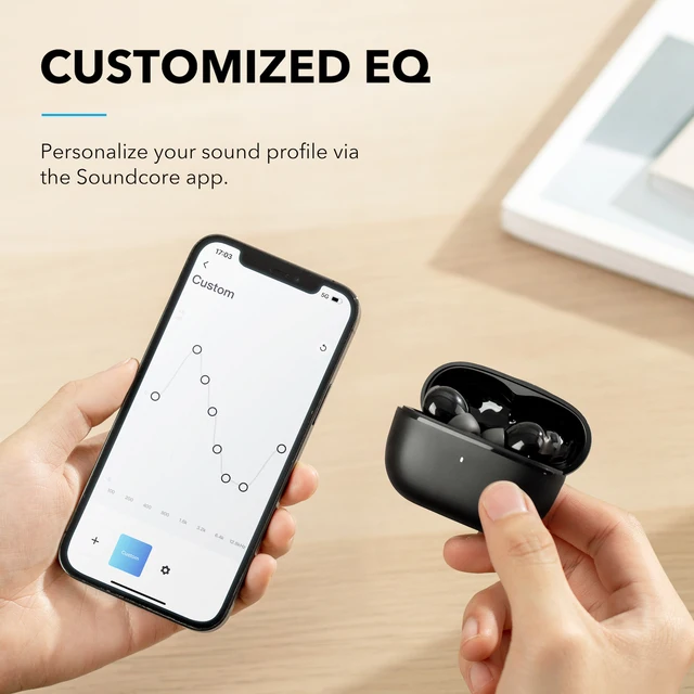 Anker Soundcore Life P3i Hybrid Active Noise Cancelling bluetooth earphones, wireless earbuds, 4 Mics, Powerful Sound Custom EQ 5