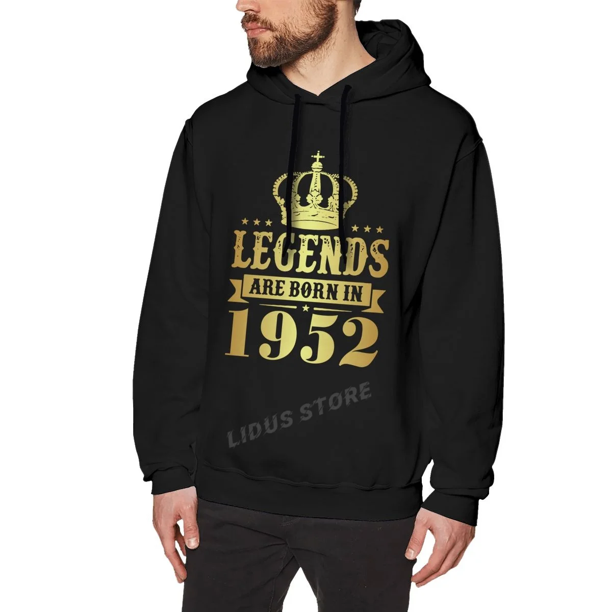 

Legends Are Born In 1952 70 Years For 70th Birthday Gift Hoodie Sweatshirts Harajuku clothes 100% Cotton Streetwear Hoodies