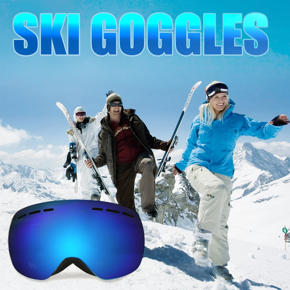 

Motorcycle Skiing Glasses Winter Sports Eyewear Outdoor Ski Goggles Anti-fog for Outdoor Exercise Sport Decoration