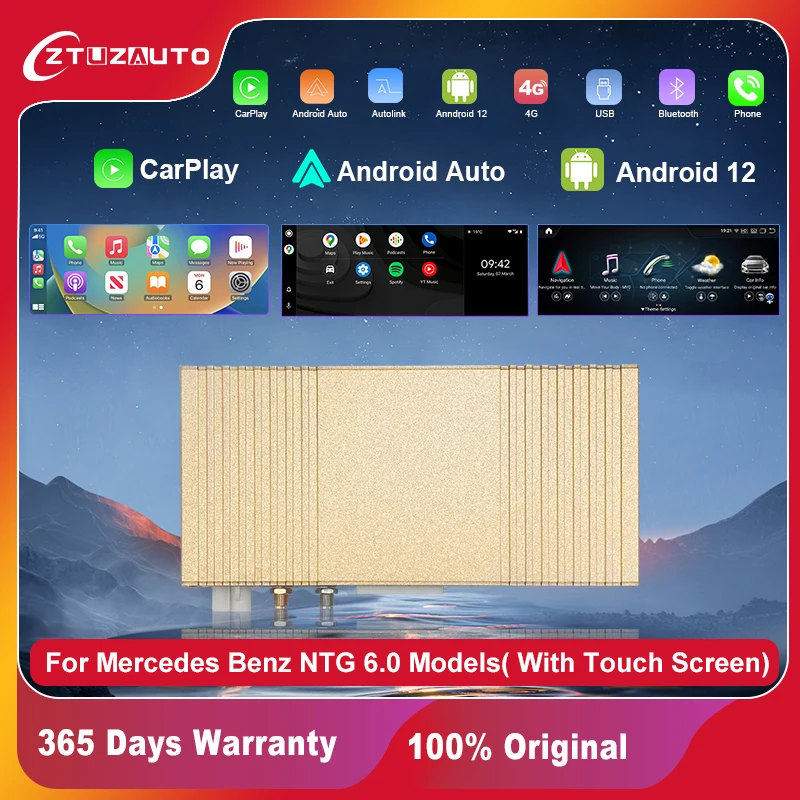 

Wireless CarPlay For Mercedes NTG6.0 Android Auto W118 A180 A200 A45 A63 GLA CLA W176 B200 B180 W117 W213 W206 W222 MBUX