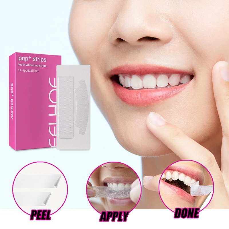 

7Pcs/14Pcs Dental Hygiene Bright-Strips Teeth Whitening Strips Teeth Oral Care Tooth Whiten Dental Kit Oral Hygiene Care Strip