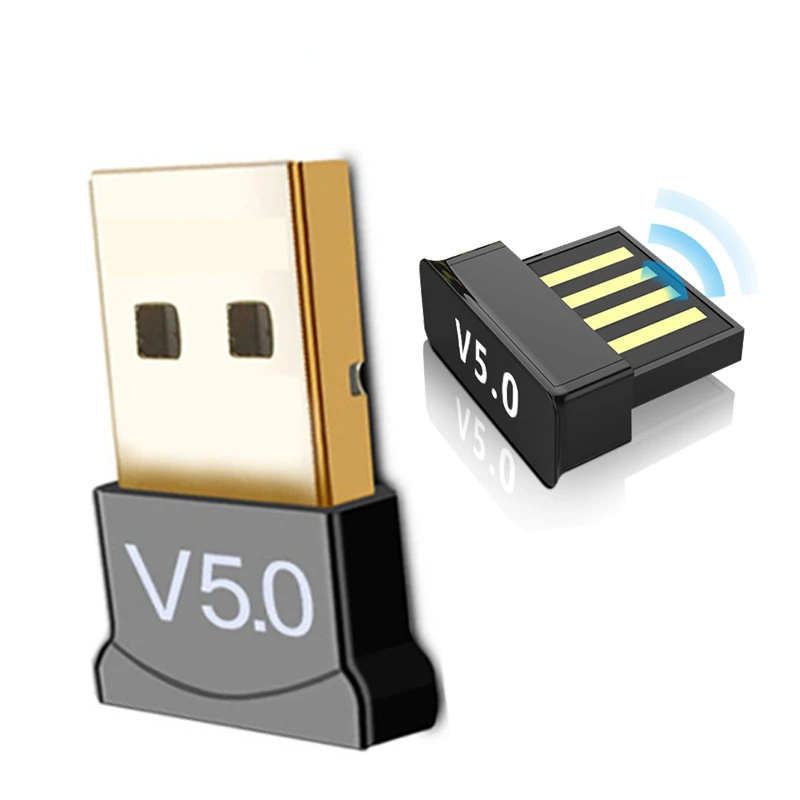 

Mini Bluetooth Adapter V5.0 USB Dongle BT 5.0 Aux Wireless Bluetooth Adapt TV Printer Keyboard PC Tablet Headphone Receiv