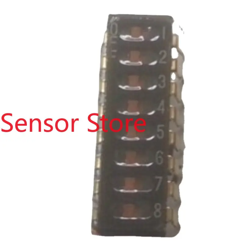 

10PCS 8-bit Dip Switch 2.54mm Pitch 8P Code Dialing DSS708