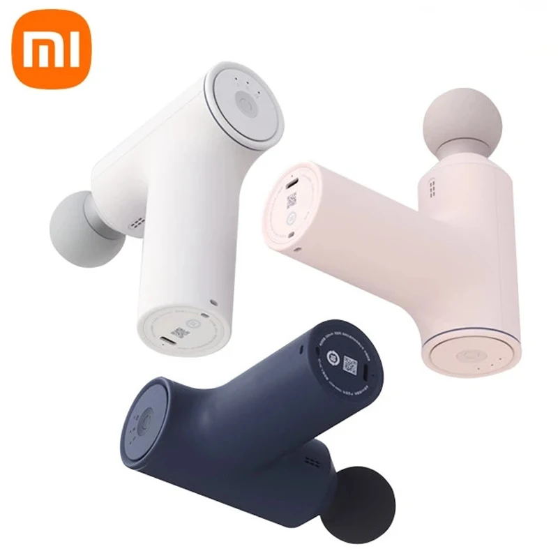 

Xiaomi Mijia Mini Fascia Gun Muscle Massage Gun Electric Massager 3 Massage Heads Low Noise Type-C Charging Muscle Stimulator