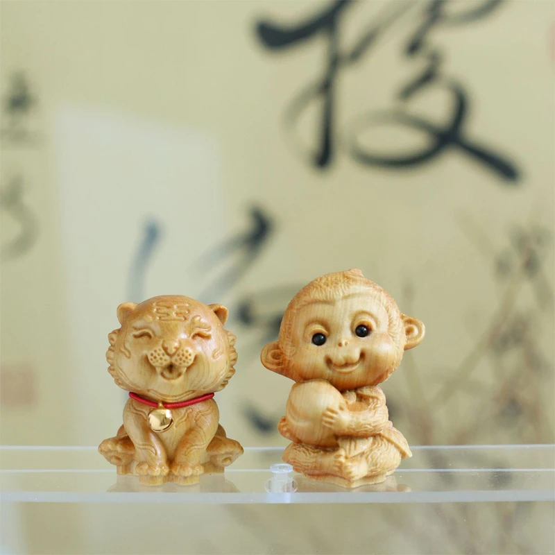 Деревянная резьба по дереву в виде змеи дракона украшение для автомобиля