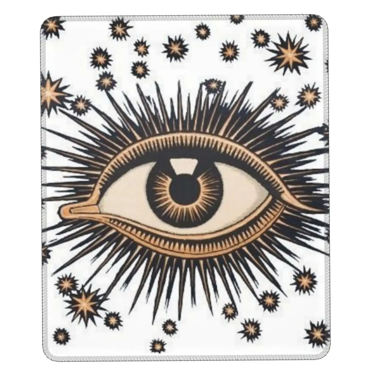 

Vintage Mystic Eye Mouse Pad Customized Anti-Slip Rubber Gaming Mousepad Accessories Spiritual Amulet Office Computer PC Mat