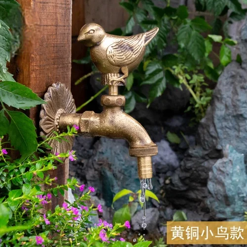 

Винтажный латунный садовый кран HC-L01