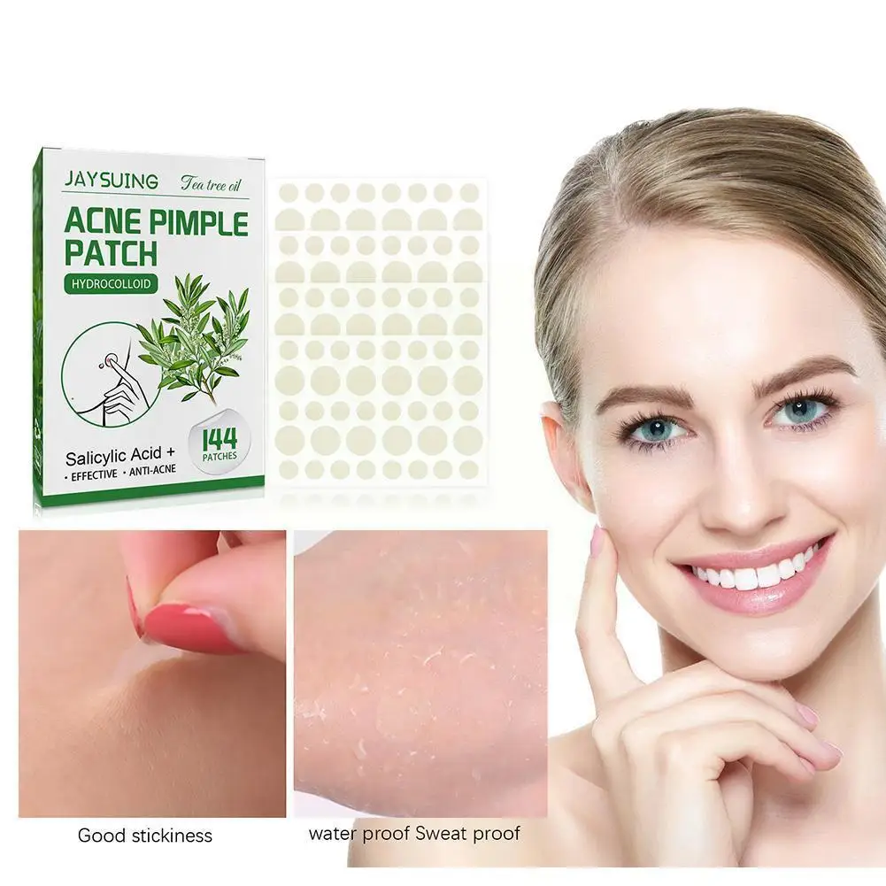 

144 Patches Beauty Acne Tools Hydrocolloid Acne Patch Remover Set Pimple Master Care Hydrocolloid Skin Tag Skin Face Patch O0r4