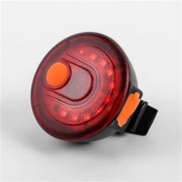 usb rechargeable bicycle tail lights mountain bike cycling flashlight lantern night warning bike rear lights bicycle accessories