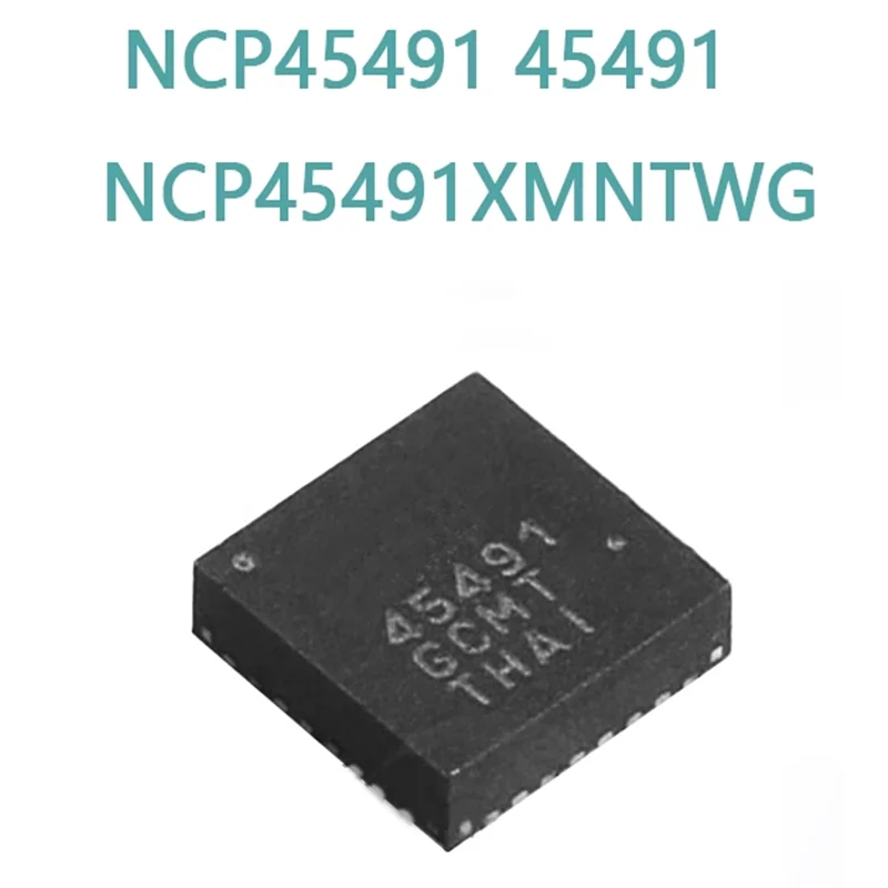 

2-10piece 100% New NCP45491XMNTWG NCP45491 45491 QFN-32 Chipset