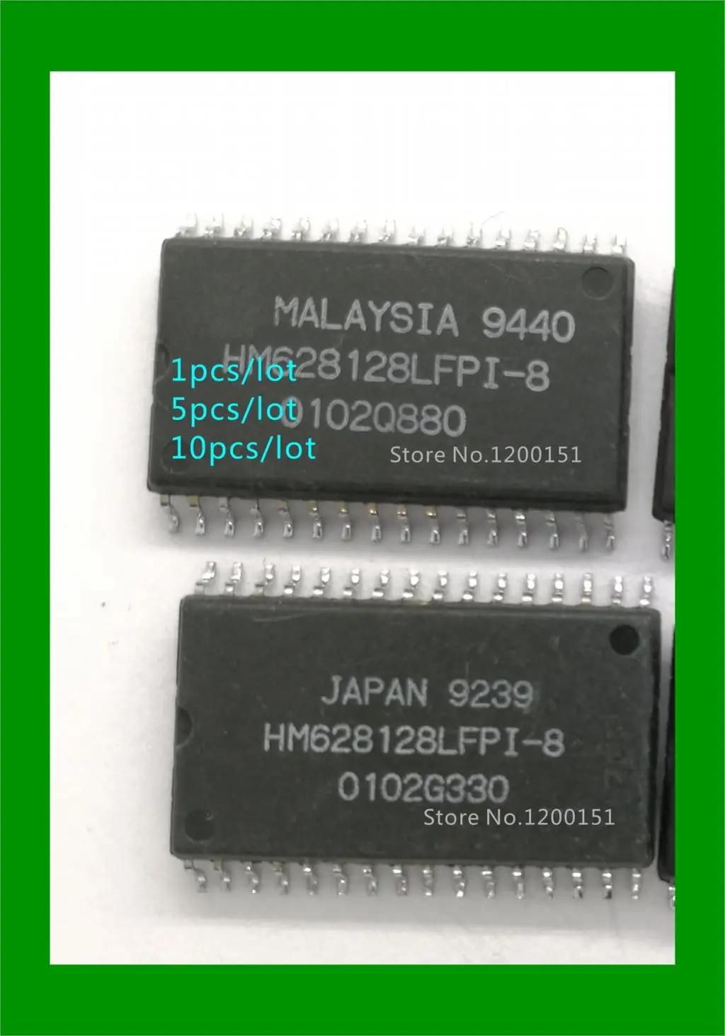 HM628128LFPI-8 HM628128 HM628512 628512 D431000AGW-70L Использованный |