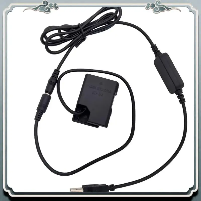 Фото USB-адаптер премиум-класса, зарядный кабель EN-EL14, фиктивный аккумулятор EP-5A, соединитель постоянного тока для камеры Nikon P7000 P7800 D5500 D5600 D3300 D5300 №4