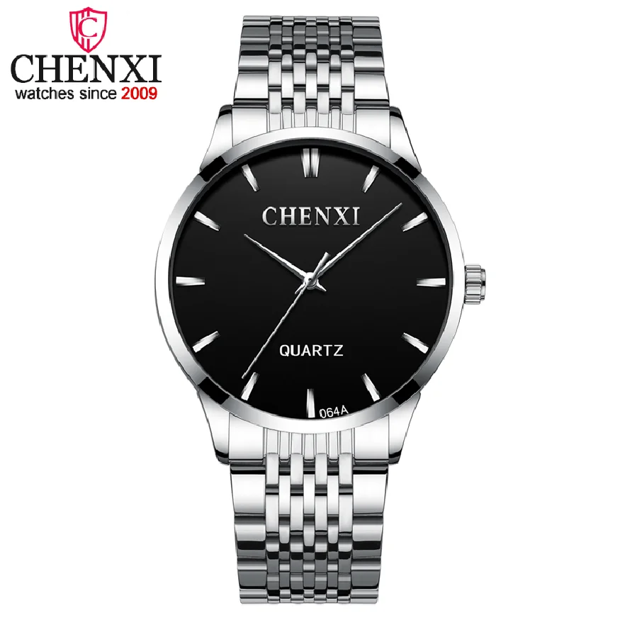 

CHENXI Mens Quartz Watches Top Luxury Brand Analog Military Sports Watch Men Waterproof Stainless steel Fashion Wrist Watch