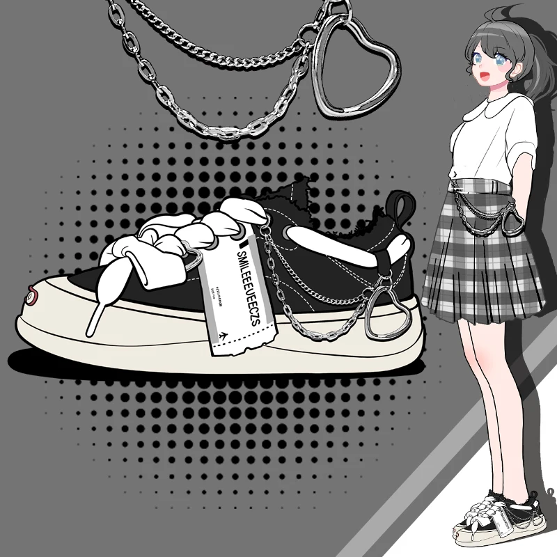 

Amy and Michael Original Design Fashion Women Frayed Denim Canvas Sneakers Girls Students Platform Shoes Cute Casual Trainers